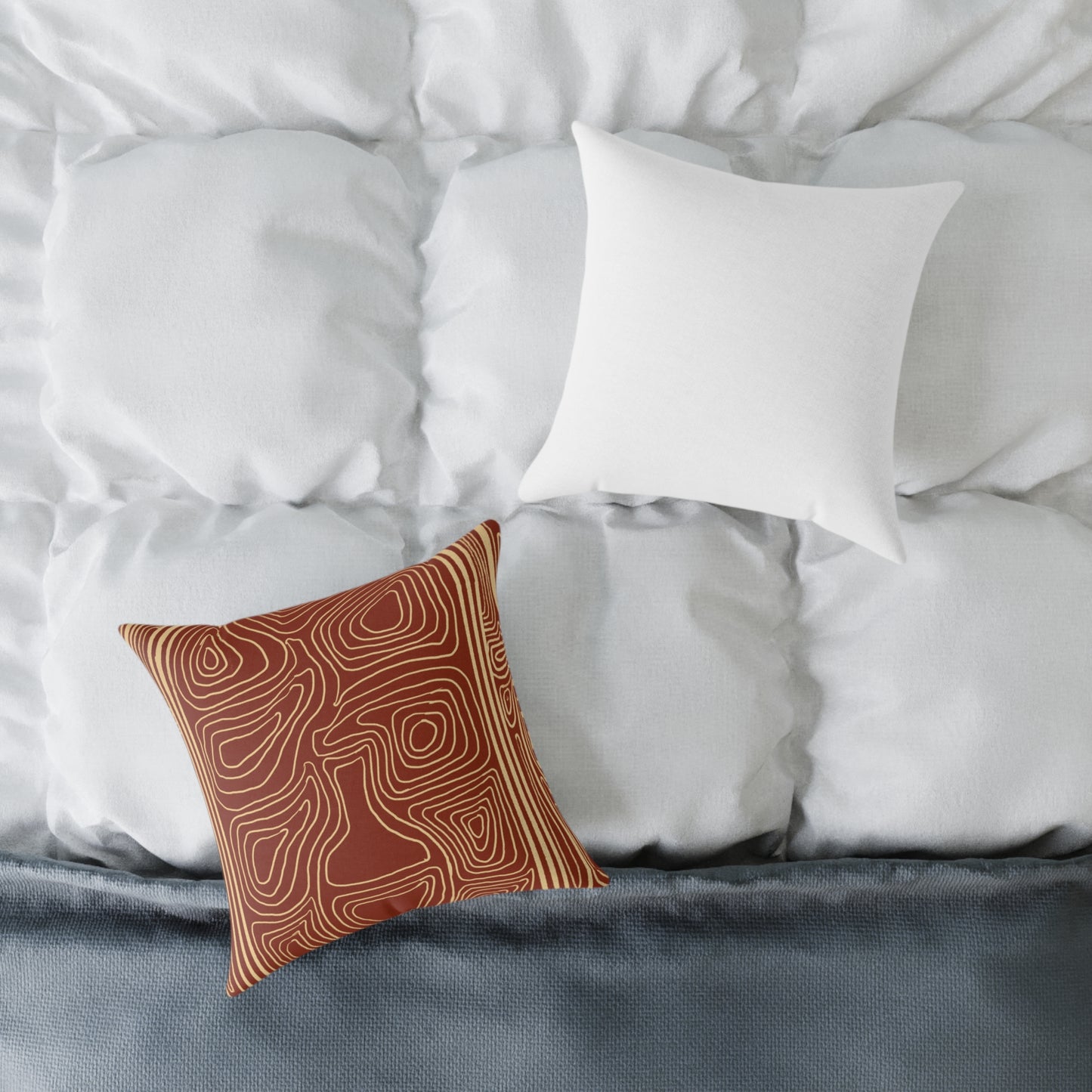 Square Poly Canvas Pillow