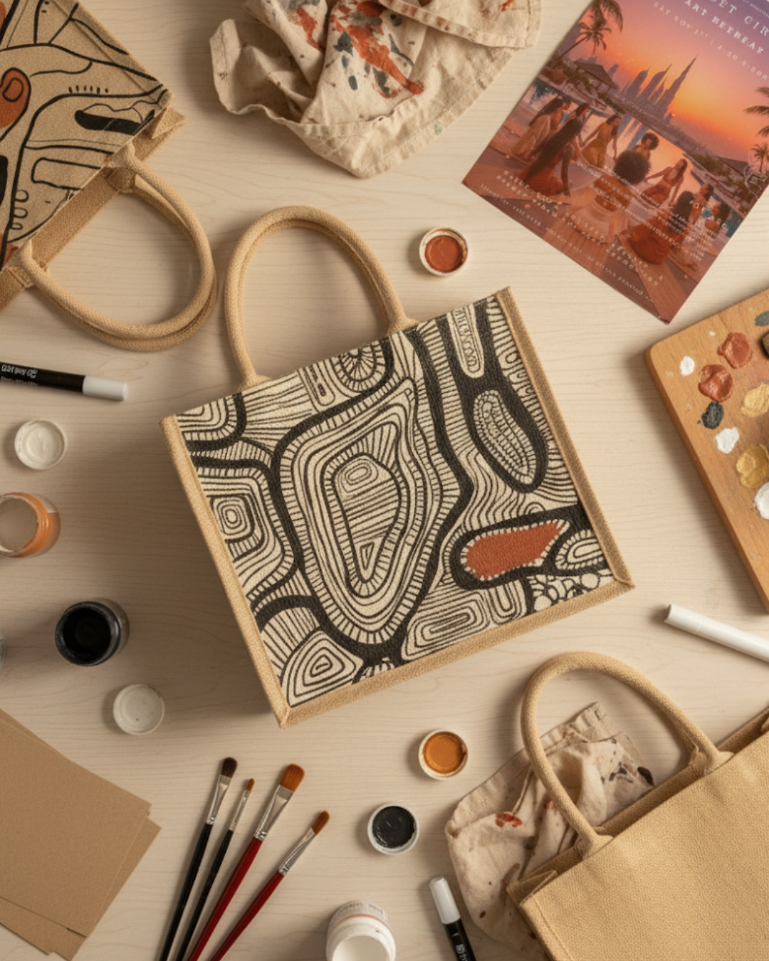 Sunset Circle Art Retreat: Where Soul Meets Canvas