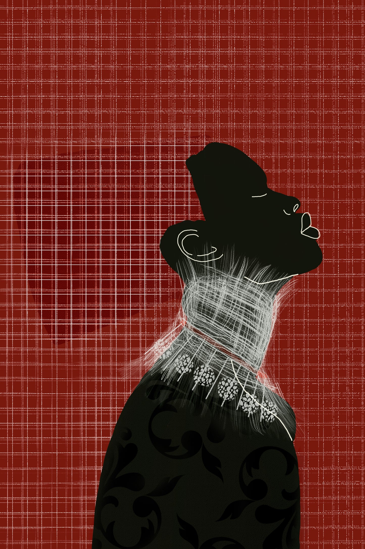Self Worth ( Red ) Signed Art Print