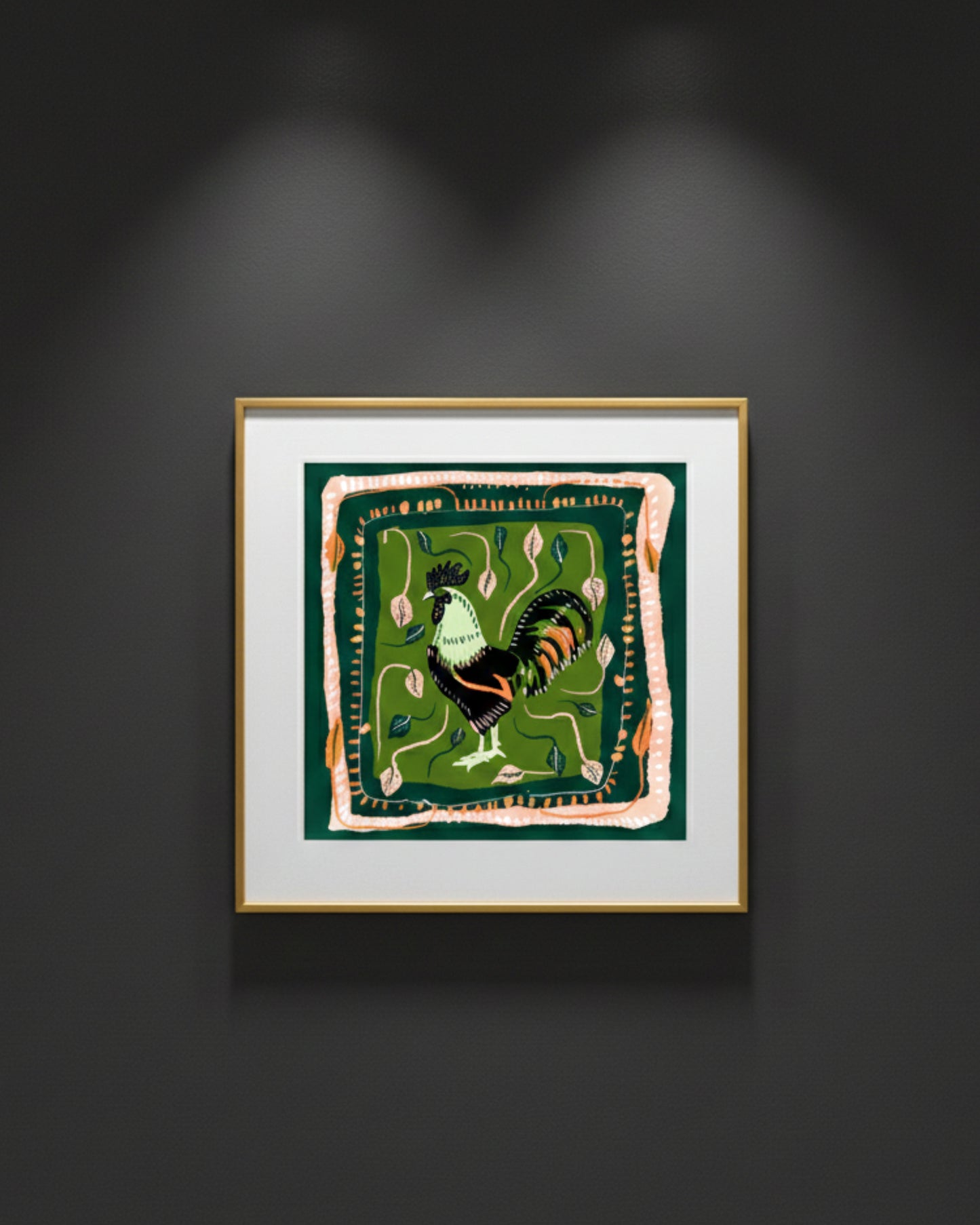 The Overlooked Sovereign:
20 x 20 inches (51 x 51 cm)