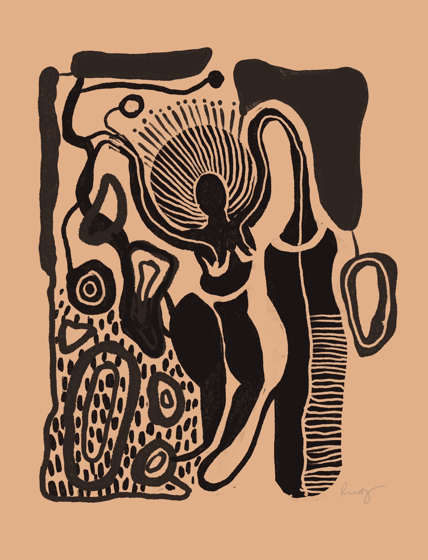 Mother Nature Grows (16 x 20 inches)