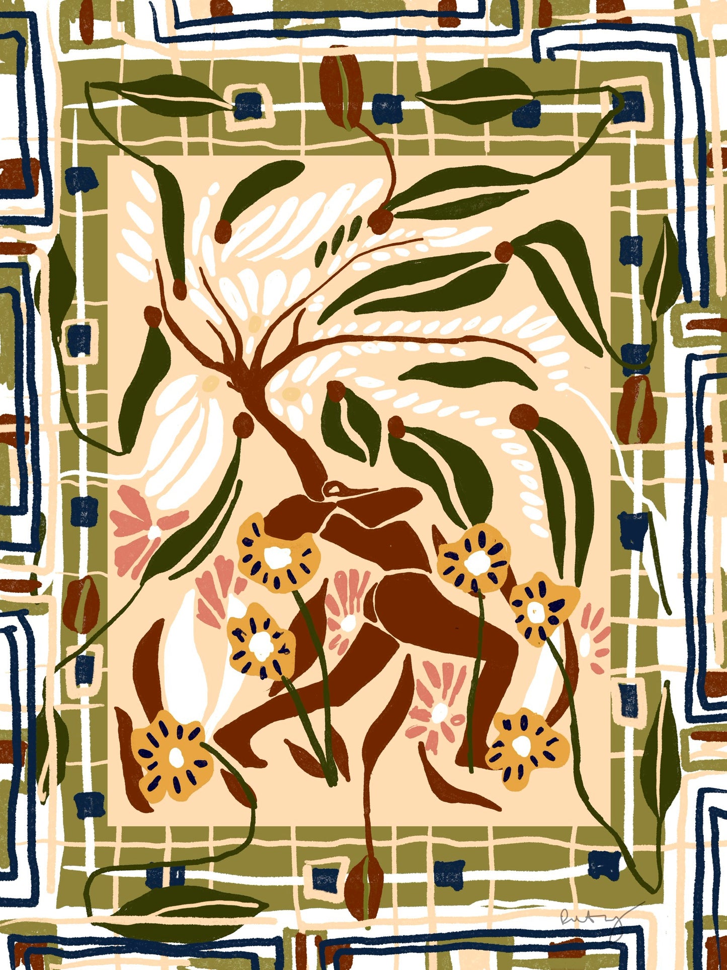 Mother Earth Force ( Signed Art Print)