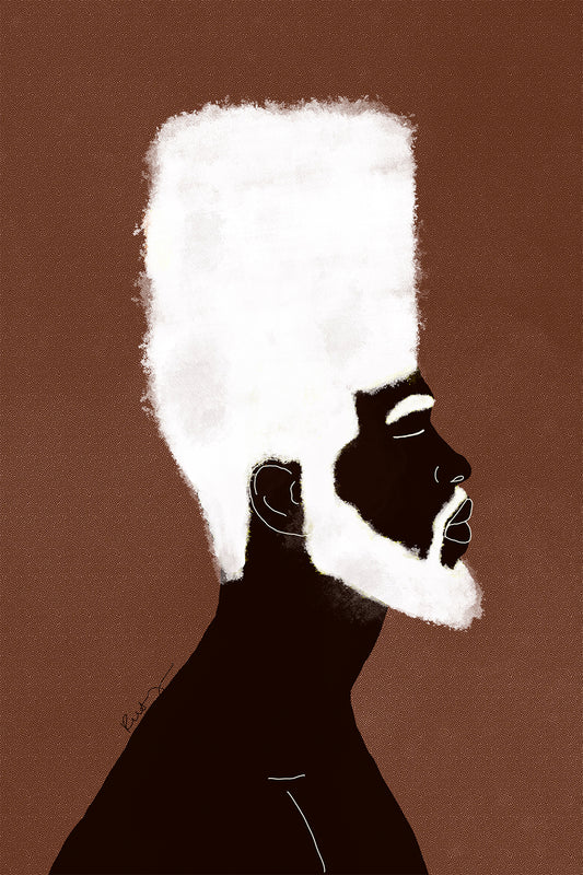 Maarifa (Meaning Wisdom In Swahili) Signed Art Print