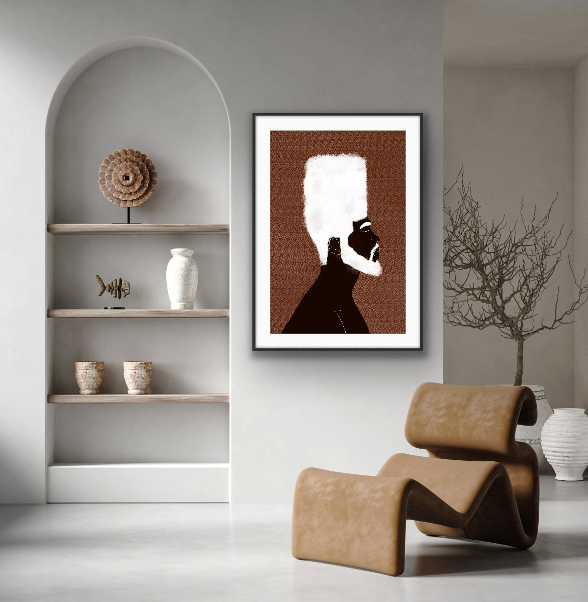 Maarifa (Meaning Wisdom In Swahili) Signed Art Print