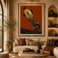 Ocean Lover | Hand-Finished Gold Leaf Statement limited to edition Print | 36 x 40 inches |