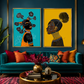 Set of 2 ( Fearless Queen and A Queen) | 39.4 × 51.2 inches)