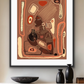 Filling my cup (Signed Art Print ( Framed Art Print) 33.1 × 46.8 in