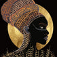 Golden Muse Pair | Hand-Finished Gold Leaf Statement Prints