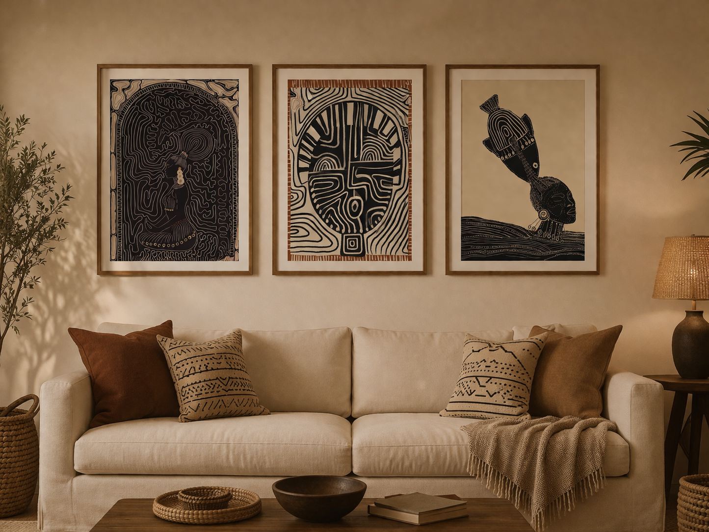 Set of 3  : Within , Expression & Her  | 16.5" x 23.4"