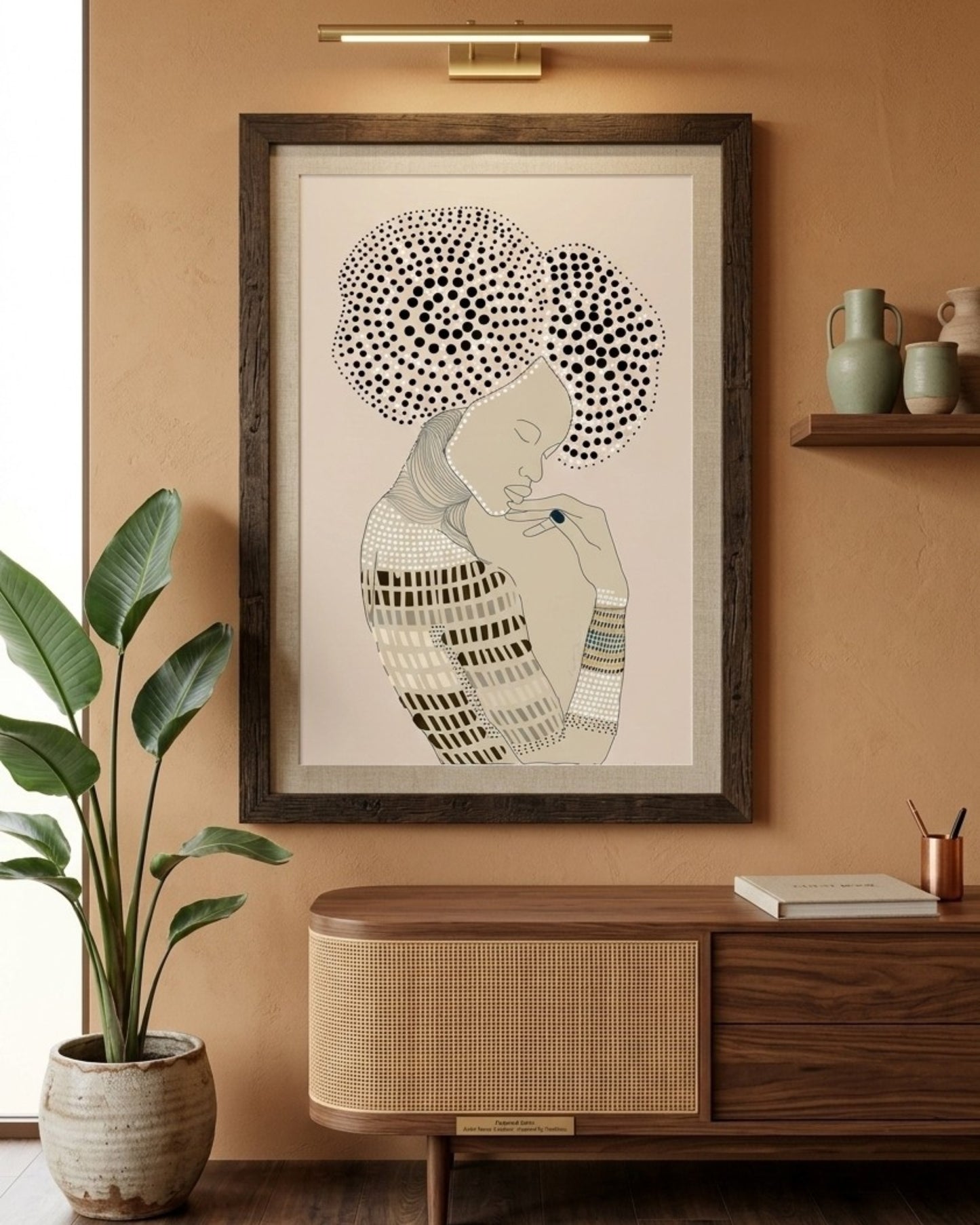 Manifesting statement piece: 36 x 40 inches