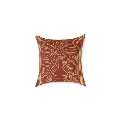 Square Poly Canvas Pillow