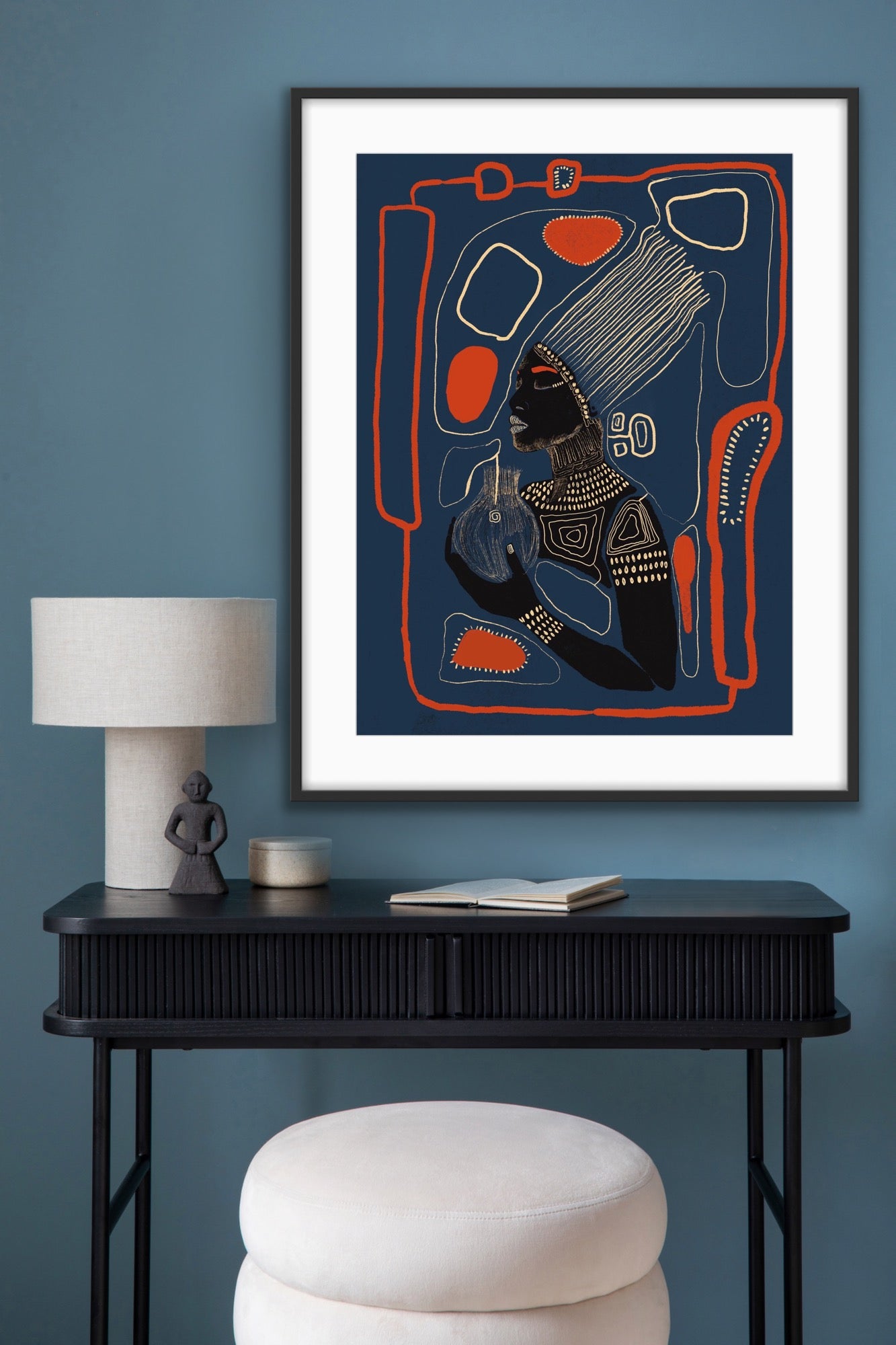 Filling my cup ( 23.4 × 33.1 ) Signed Art Print