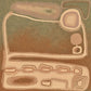 Desert memory: 100 cm x 100 cm (39 inches x 39 inches)