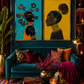 Set of 2 ( Fearless Queen and A Queen) | 39.4 × 51.2 inches)