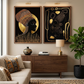 Golden Muse Pair | Hand-Finished Gold Leaf Statement Prints