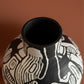 Title: Original Hand painted Vintage Vase